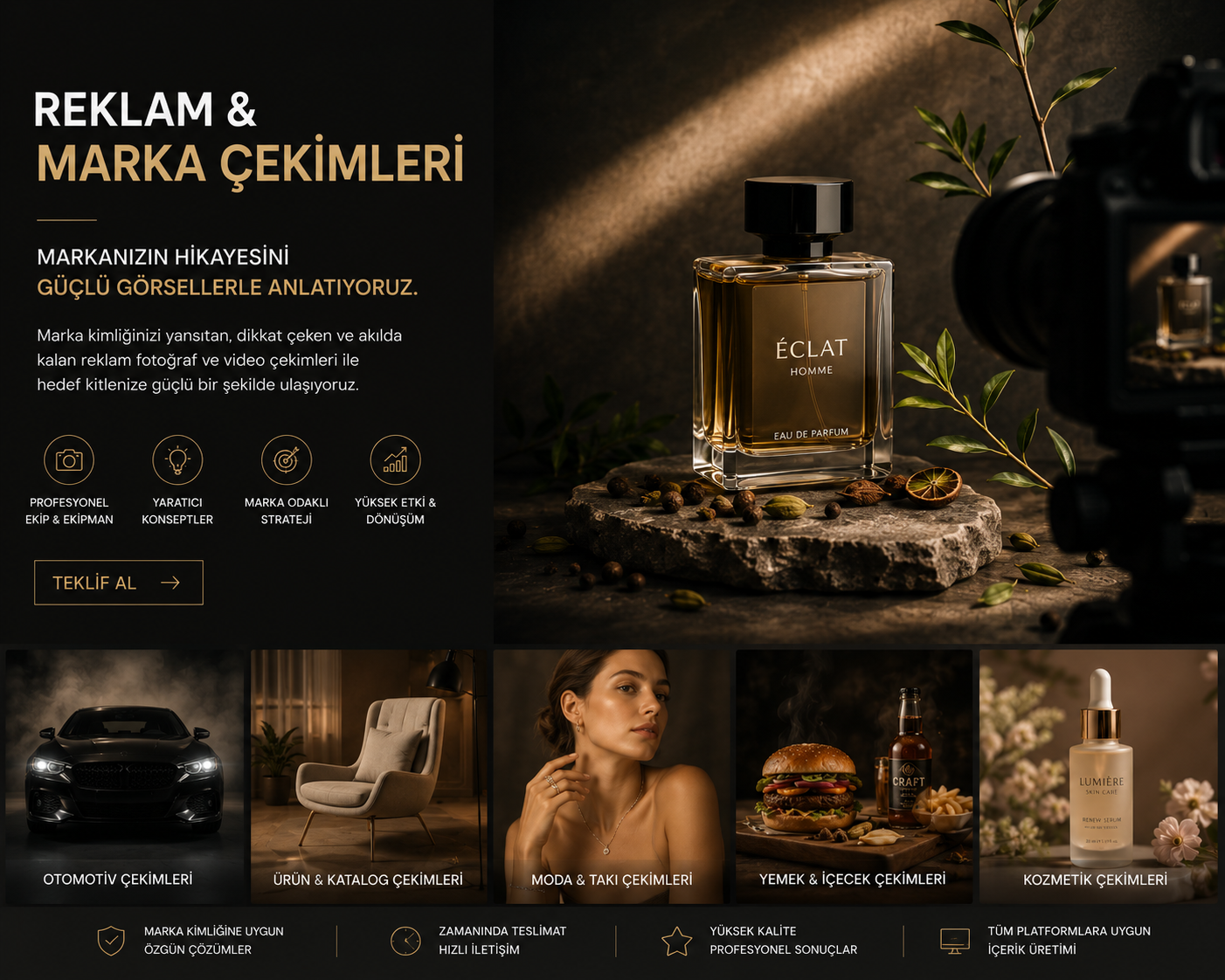 Reklam & Marka Çekimleri