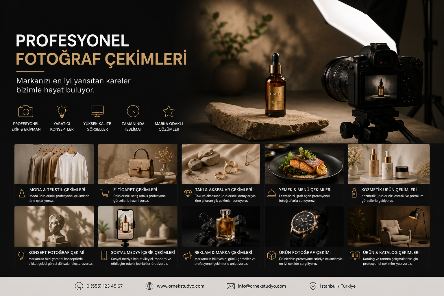 Ürün Fotoğraf Çekimi